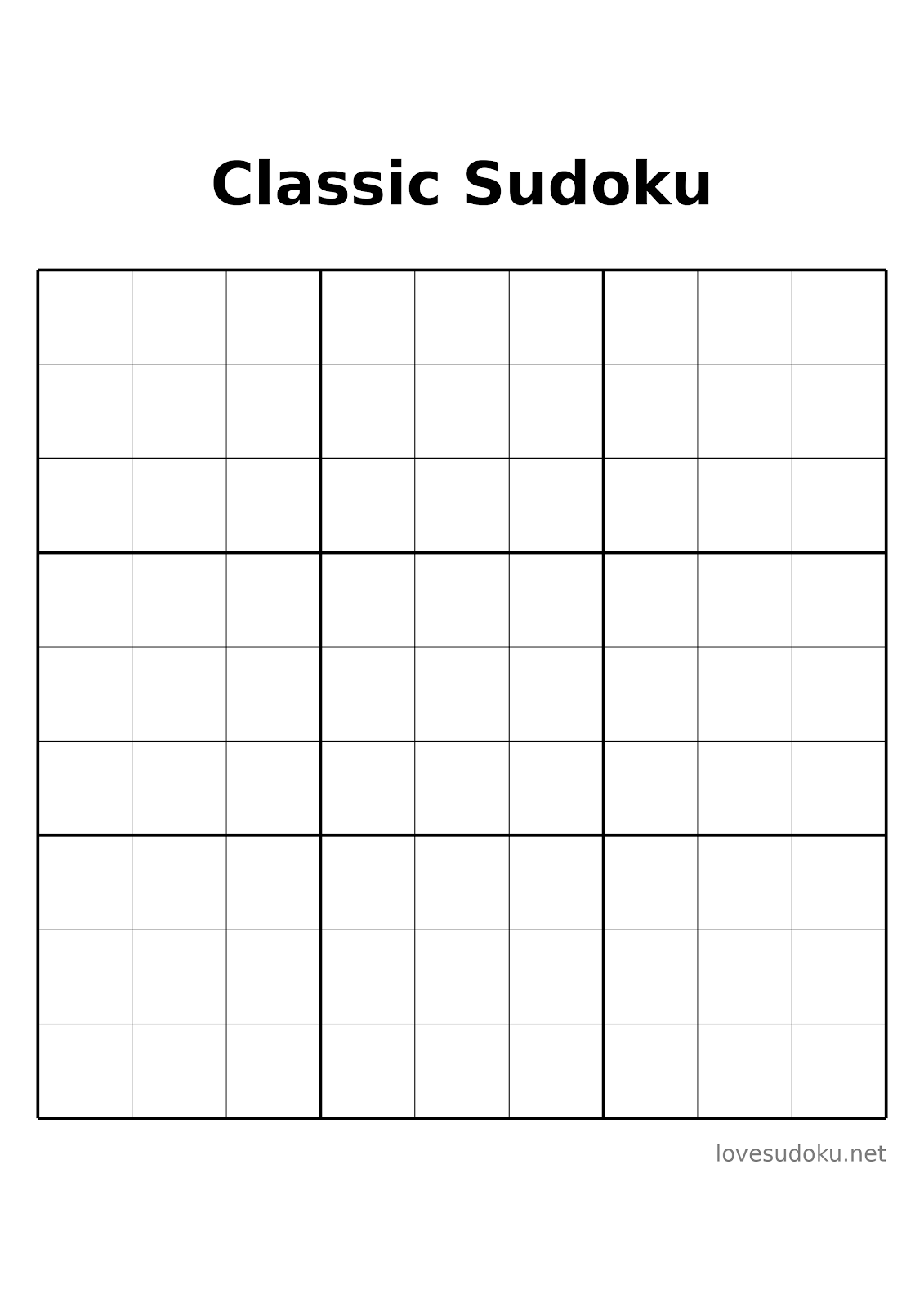 how to make a sudoku puzzle